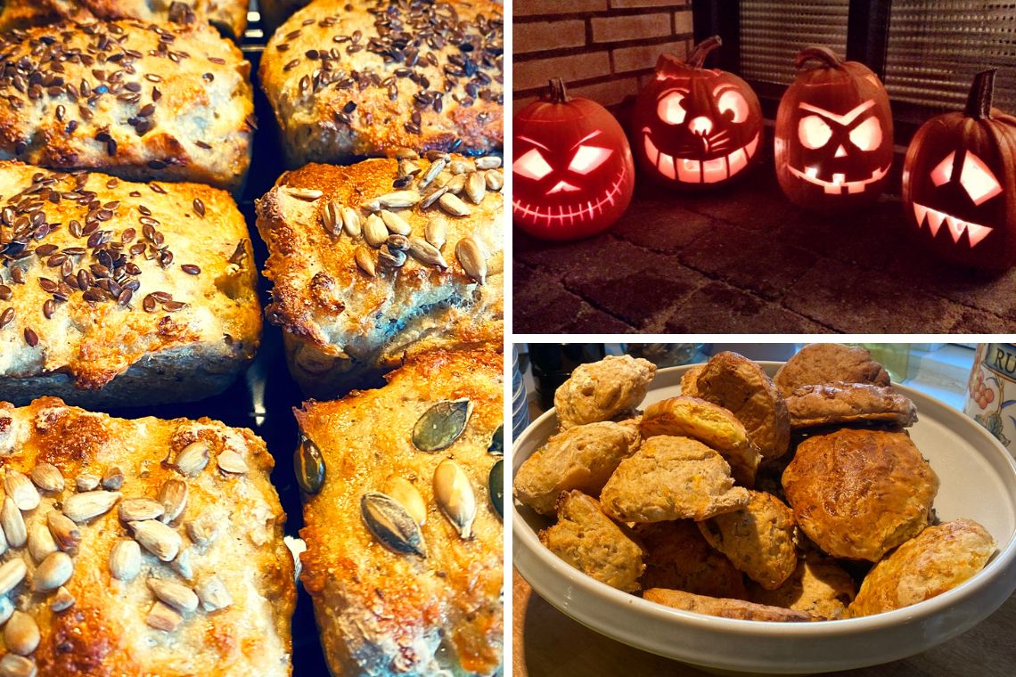 Pumpkins for decoration and seeds